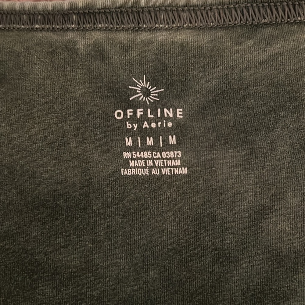 Green cropped tank - Picture 2 of 2